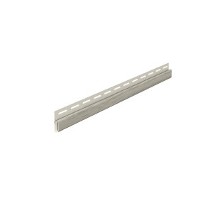 Profil de finisare Vox SVP-14 pentru lambriu exterior, PVC, stejar gri, 3.05 m
