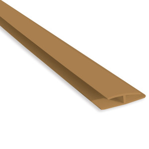 Profil de imbinare Vilo B3, PVC, stejar, 2.7 m