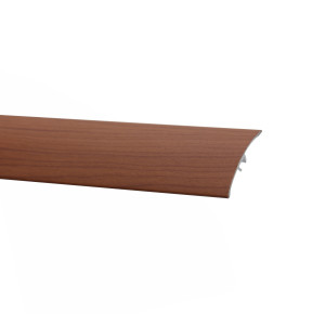 Profil de trecere din aluminiu, latime 41 mm, nuc, 90 cm