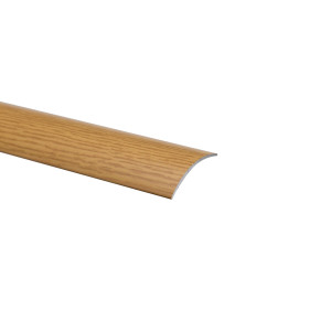 Profil de trecere din aluminiu S03 SET, latime 30 mm, stejar deschis, 93 cm
