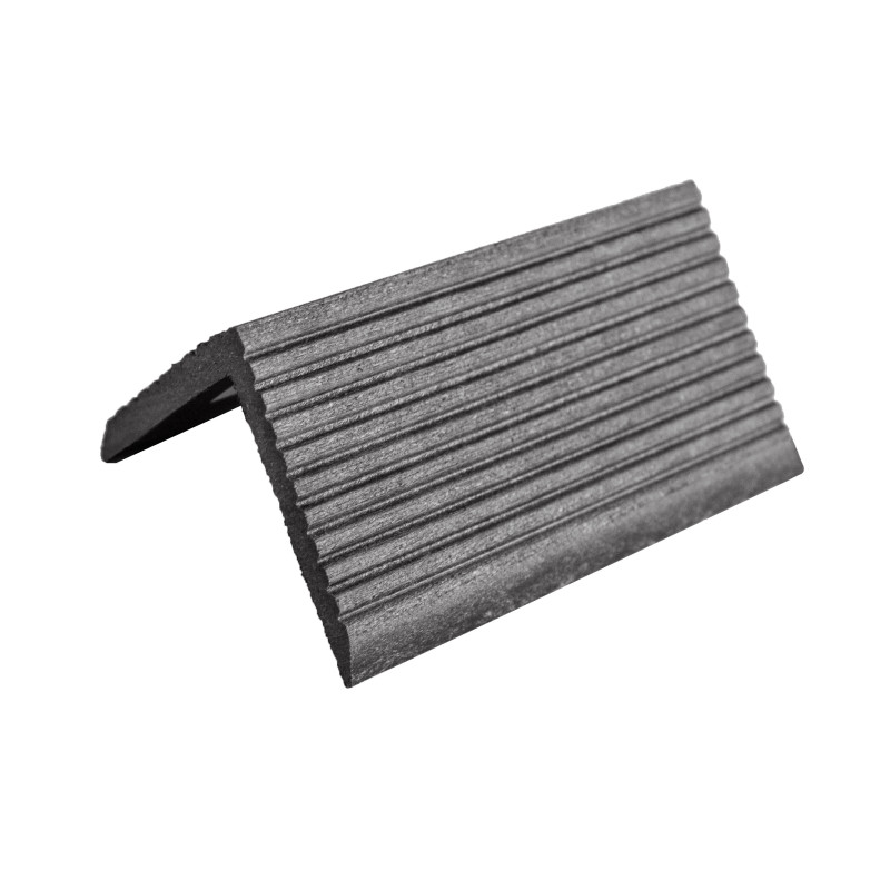Profil inchidere dusumea WPC GP2, gri, 50 x 50 x 2000 mm