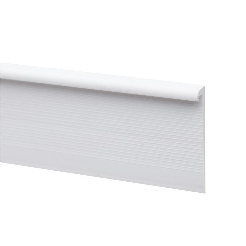 Profil terminal scafa PVC alb 2,5 metri 20334