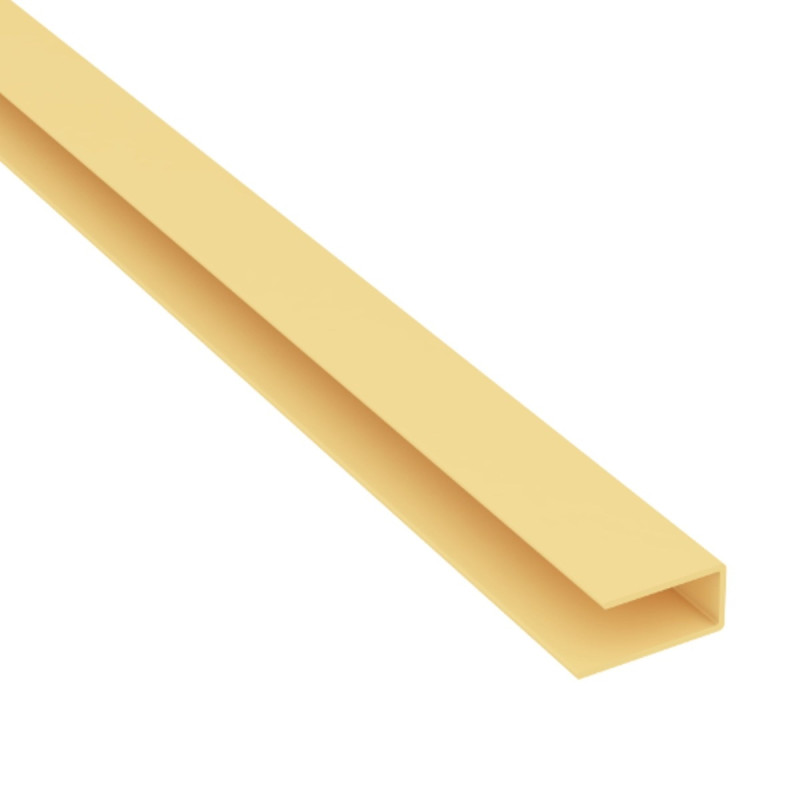 Profil terminatie Vilo B2, PVC, pin, 2.7 m