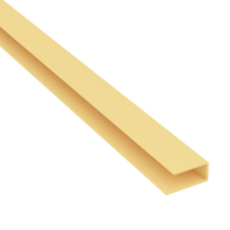 Profil terminatie Vilo B2, PVC, pin, 2.7 m
