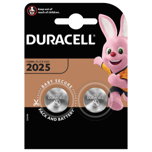 Baterie Duracell Basic, CR2025, 3V, litiu, 2 buc