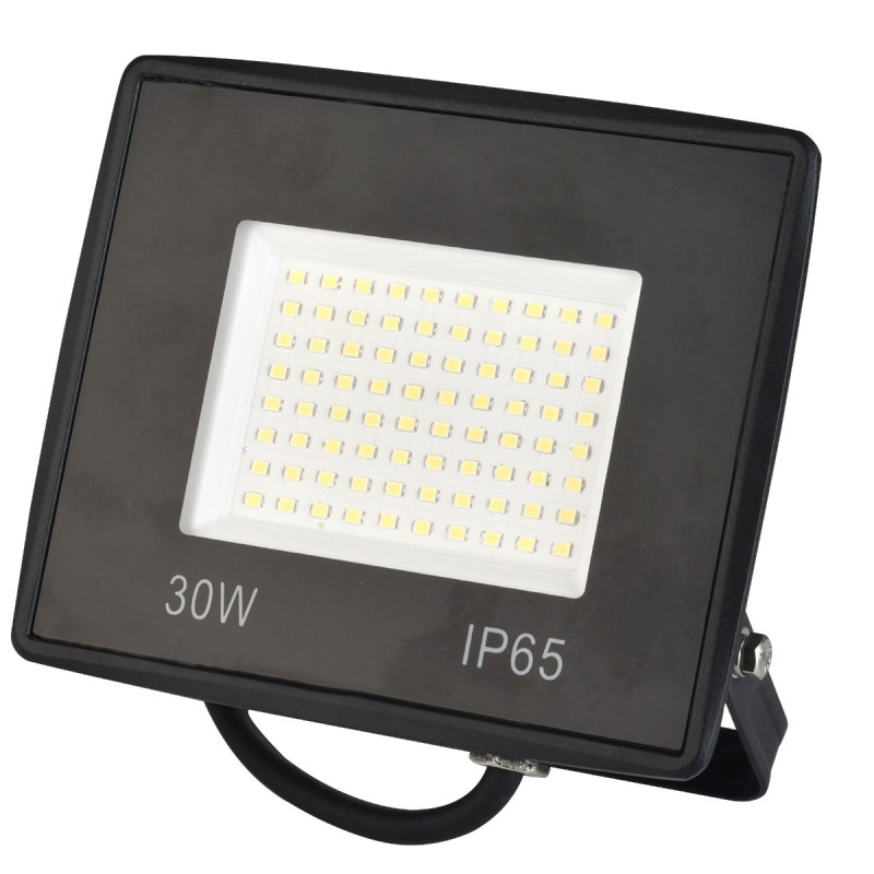 Proiector LED Hoff Noctem Max, 30W, 3900lm, lumina rece 6500K, IP65