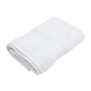 Prosop baie Caressa, bumbac, alb, 70 x 130 cm, 600 g/mp
