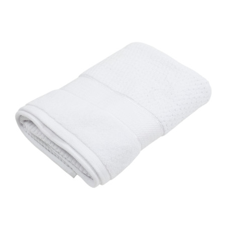 Prosop baie Caressa, bumbac, alb, 70 x 130 cm, 600 g/mp