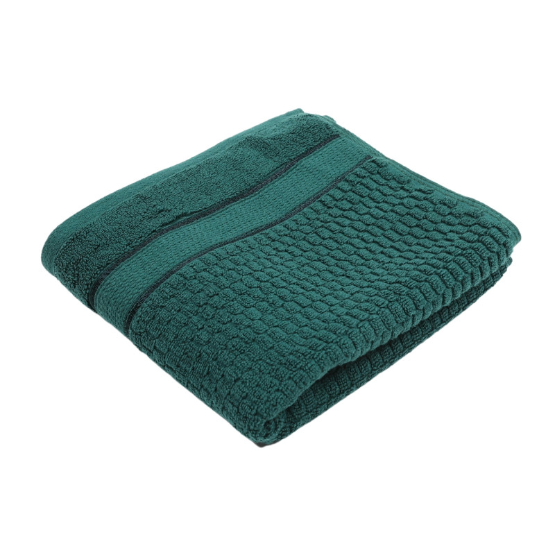 Prosop baie Caressa, bumbac, verde, 50 x 90 cm, 600 g/mp