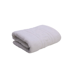 Prosop baie Greek, bumbac, alb, 50 x 90 cm, 500 g/mp