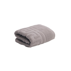 Prosop baie Greek, bumbac, gri, 30 x 50 cm, 500 g/mp