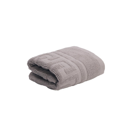 Prosop baie Greek, bumbac, gri, 30 x 50 cm, 500 g/mp
