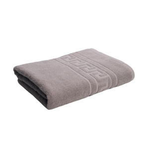 Prosop baie Greek, bumbac, gri, 70 x 130 cm, 500 g/mp