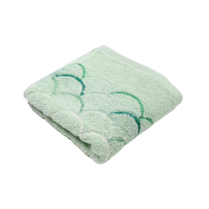 Prosop baie Ocean Mint, bumbac, verde, 30 x 50 cm, 500 g/mp