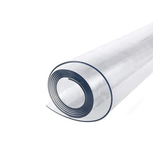 Protectie de masa Clear, PVC, transparent, latime 80 cm