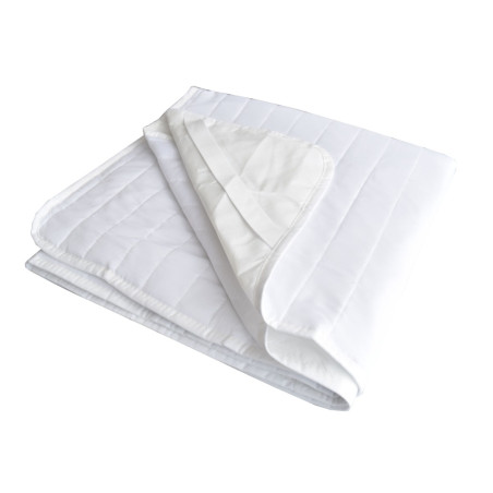 Protectie saltea, Somnia, 90 x 200 cm, poliester, alb