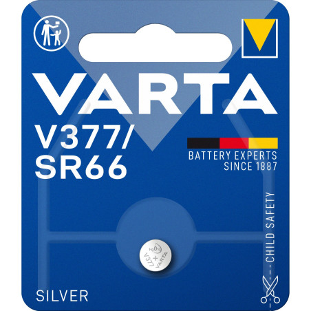 Baterie Varta Electronics AG4-V377 377101401, 1.55V, Silver Oxide, 1 buc