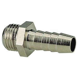 Racord, filet exterior 1/4 inch, Airmaster AIR-21_1/4_8, bradut, pentru furtun 8 mm
