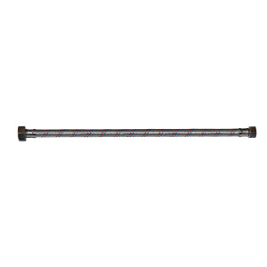 Racord flexibil apa, EPDM + tresa metalica, 1/2" - 3/8 ", L 300 mm