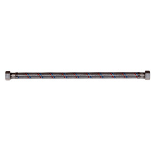 Racord flexibil apa, EPDM + tresa metalica, 3/8" - 3/8 ", L 300 mm
