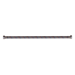 Racord flexibil apa, EPDM + tresa metalica, 3/8" - 3/8 ", L 400 mm