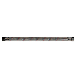 Racord flexibil apa, EPDM + tresa metalica, cu protectie PVC, 3/8" - 3/8 ", L 300 mm