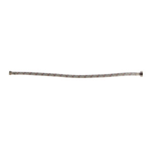 Racord flexibil apa, monocomanda, EPDM + tresa metalica, cu protectie PVC, 1/2" - 1/4 ", L 1000 mm
