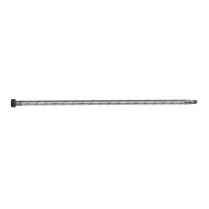 Racord flexibil apa, monocomanda, EPDM + tresa metalica, cu protectie PVC, 1/2" - 1/4 ", L 600 mm