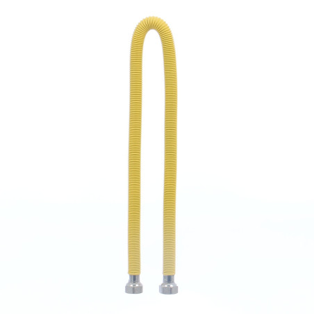 Racord flexibil gaz, extensibil, otel inoxidabil, 1/2", filet interior - interior, 750 - 1275 mm