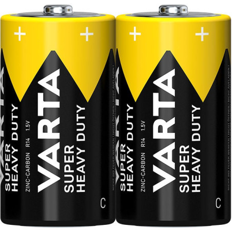Baterie Varta Superlife 2014, C / LR14, 1.5V, zinc - carbon, 2 buc