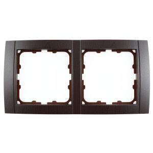 Rama Comtec Anemon MF0012-15035, 2 posturi, nuc, pentru priza / intrerupator