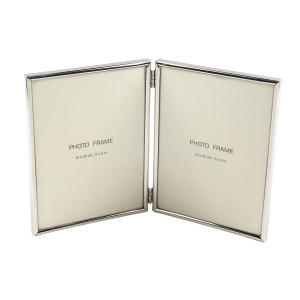 Rama foto DPFR2001-68, dreptunghiulara, 20 x 15, argintiu, metal
