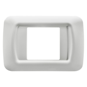 Rama Gewiss System GW22502, 2 module, alb, pentru priza / intrerupator