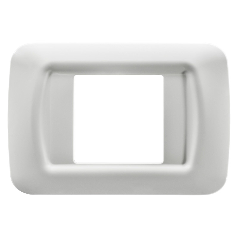 Rama Gewiss System GW22502, 2 module, alb, pentru priza / intrerupator