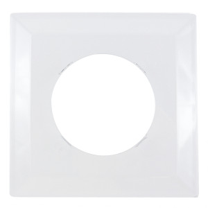 Rama Julien Expert OSBE, 1 post, transparent, pentru priza / intrerupator