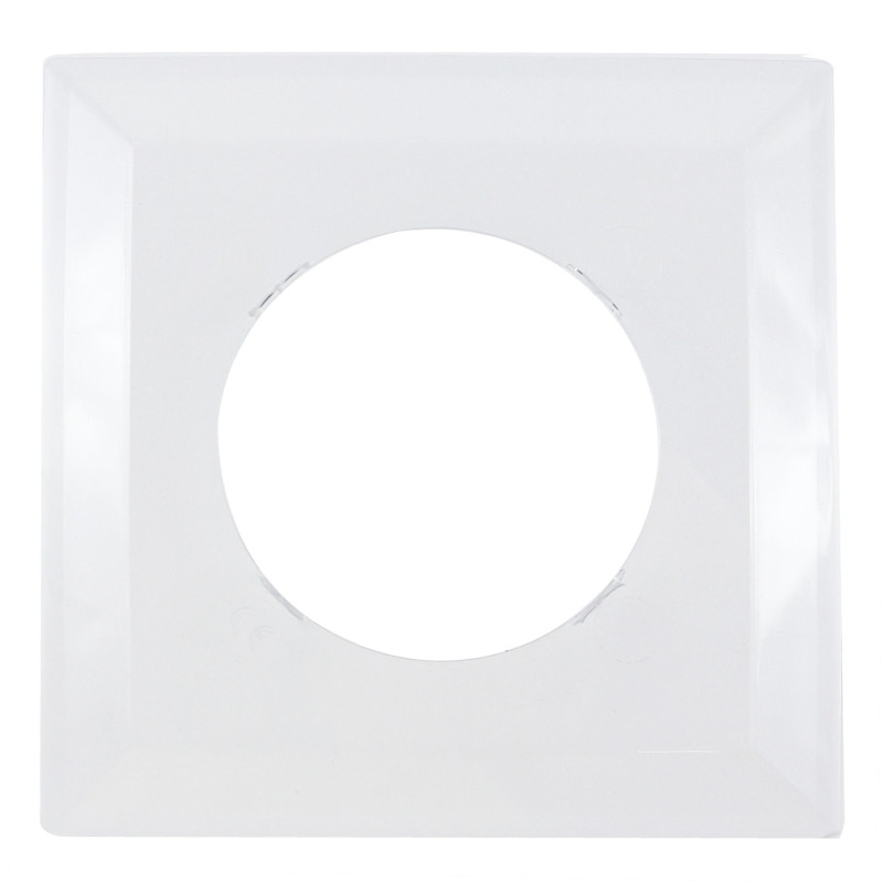 Rama Julien Expert OSBE, 1 post, transparent, pentru priza / intrerupator