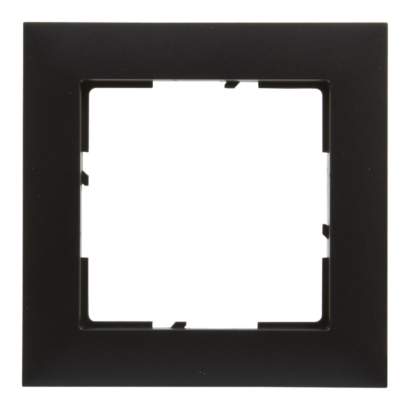 Rama Legrand New Suno 721521, 1 post, negru, pentru priza / intrerupator