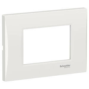 Rama Schneider Electric Easy Styl LMR7263001, 3 module, alb, pentru priza / intrerupator