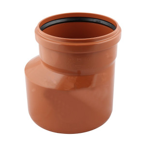Reductie PVC cu inel, D 125 x 110 mm