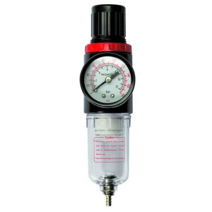 Regulator presiune, cu filtru si manometru, Stanley 152164XSTN, 1/4 inch