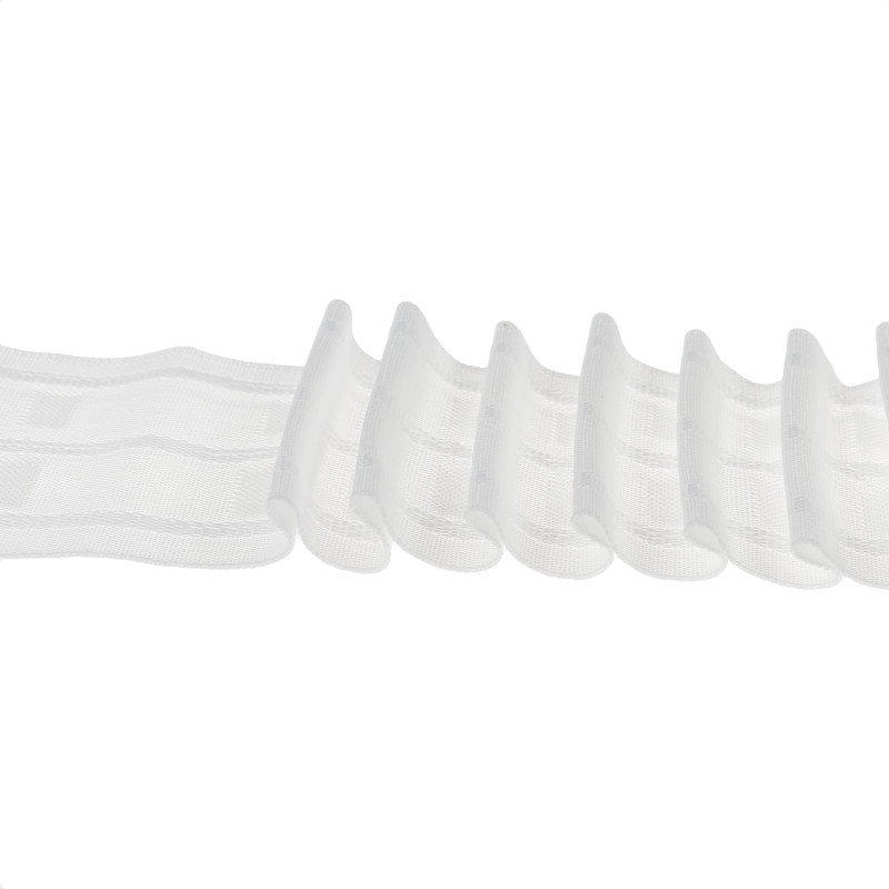 Rejansa universala 1-620-65/P3, bumbac, alba, 6.5 cm