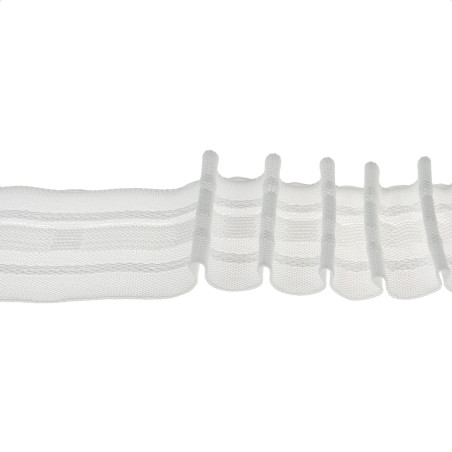 Rejansa universala 1-6818-40, bumbac, alba, 4 cm