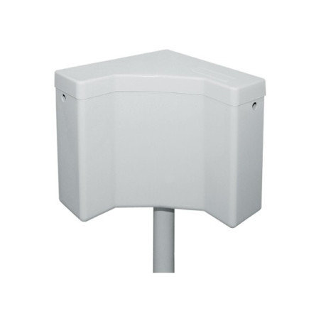 Rezervor WC semi - inaltime Eurociere Angolo, 9 L, 31 x 31 x 10.5 cm