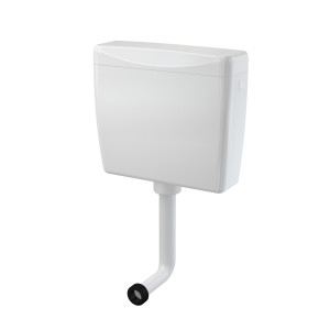 Rezervor WC semi - inaltime Komfort C93, actionare dubla, 3/6 L, 44.2 x 39 x 12.7 cm