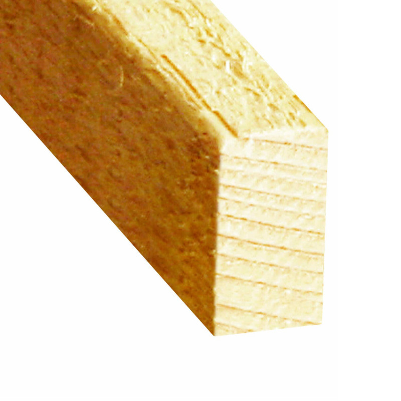 Rigla nerindeluita, lemn pin, 2400 x 50 x 12 mm