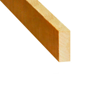 Rigla nerindeluita, lemn pin, 2400 x 50 x 18 mm
