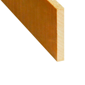 Rigla nerindeluita, lemn pin, 2400 x 90 x 12 mm