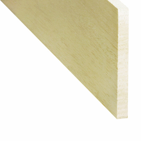 Rigla rindeluita lemn balsa 1000 x 100 x 10 mm