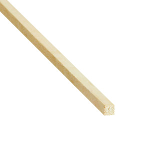 Rigla rindeluita lemn balsa 1000 x 8 x 8 mm