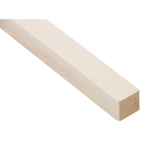 Rigla rindeluita, lemn molid, A/B, 3000 x 42 x 42 mm